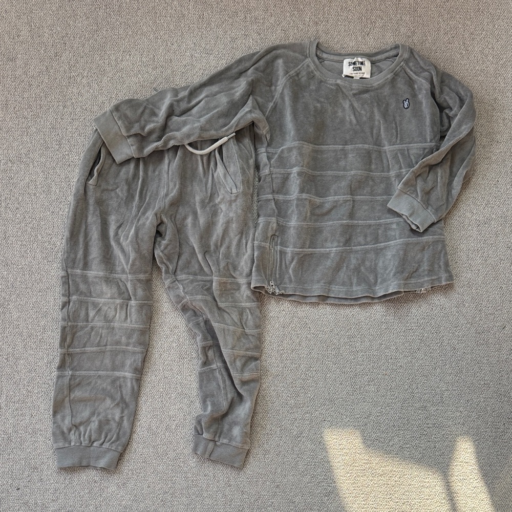 Kids Gray Matching Set